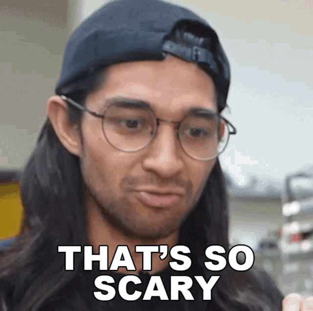 Thats So Scary Wil Dasovich GIF - Thats So Scary Wil Dasovich Wil Dasovich Vlogs GIFs