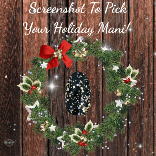 Color Street Screenshot To Pick Your Holiday Mani GIF - Color Street Screenshot To Pick Your Holiday Mani Wreath GIFs