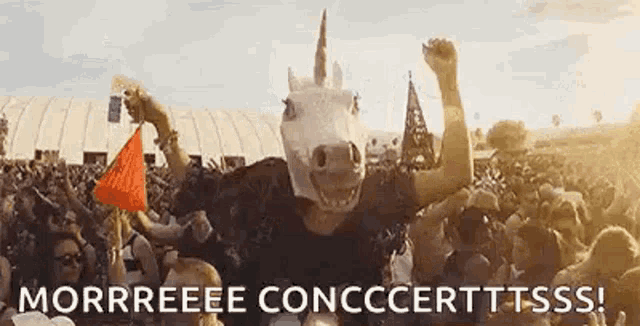 More Concerts Party GIF - More Concerts Party Unicorn GIFs