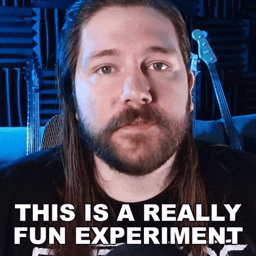 This Is A Really Fun Experiment Michael Kupris GIF - This Is A Really Fun Experiment Michael Kupris Become The Knight GIFs