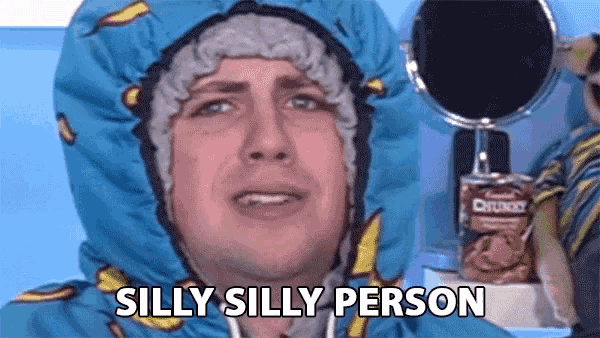 Silly Silly Person Silly GIF