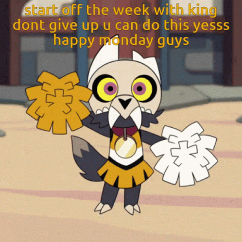 The Owl Housr Happy Monday GIF - The Owl Housr Happy Monday Toh GIFs