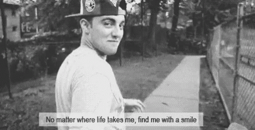 Mac Miller No Matter Where Life Takes Me GIF - Mac Miller No Matter Where Life Takes Me Smile GIFs