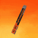a black and orange item with the numbers g-01 on it