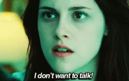 I Dont Want To Talk Kristen Stewart GIF - I Dont Want To Talk Kristen Stewart Quiet GIFs