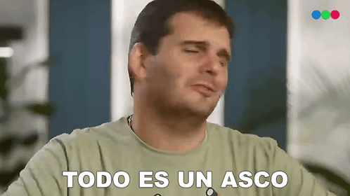 Todo Es Un Asco Rodrigo Salcedo GIF - Todo Es Un Asco Rodrigo Salcedo Masterchef Argentina GIFs