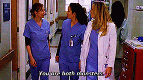 Greys Anatomy Lexie Grey GIF - Greys Anatomy Lexie Grey You Are Both Monsters GIFs