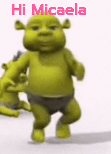 Hi Micaela Shrek Baby GIF - Hi Micaela Micaela Shrek Baby GIFs