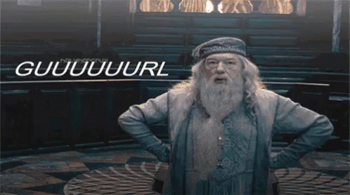 Gurl GIF - Harrypotter Dumbledore Girl GIFs