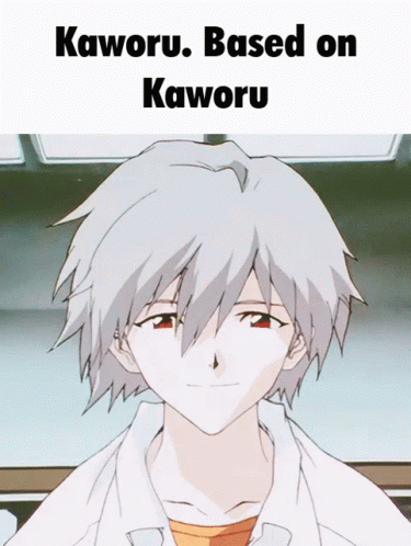 Kaworu Evangelion GIF - Kaworu Evangelion Based GIFs