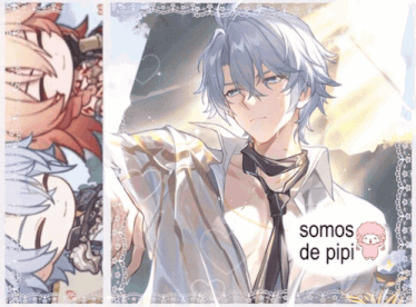 a drawing of a man with the words somos de pipi on the bottom