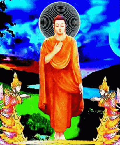 မင်္ဂလာပါ သာဓုsadu GIF - မင်္ဂလာပါ သာဓုsadu Buddha GIFs