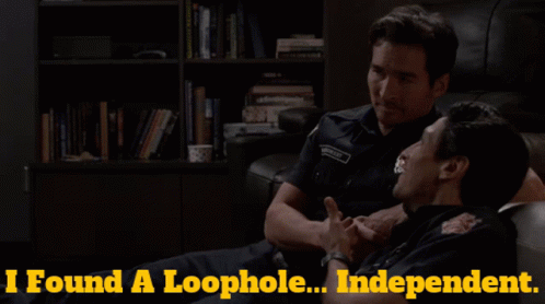 Station19 Travis Montgomery GIF - Station19 Travis Montgomery I Found A Loophole Independent GIFs