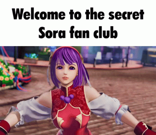 Secret Sora Club Athena Asamiya GIF - Secret Sora Club Sora Club Athena Asamiya GIFs