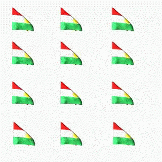 Kurdistan Flag Kurdish Flag GIF - Kurdistan Flag Flag Kurdish Flag GIFs