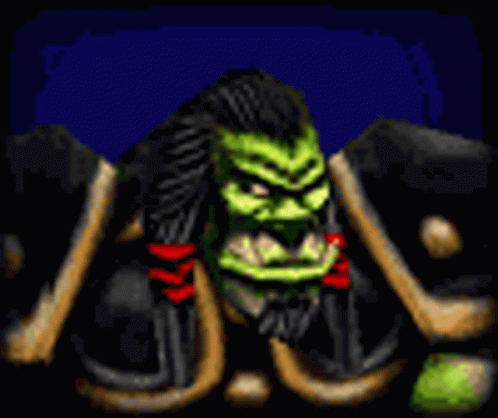 Thrall Warcraft3 GIF - Thrall Warcraft3 Evil GIFs
