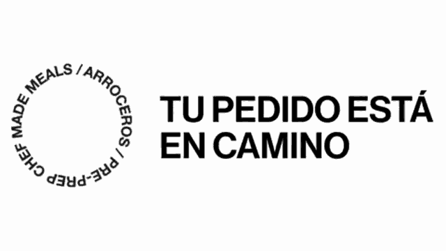 a black and white logo for chef made meals