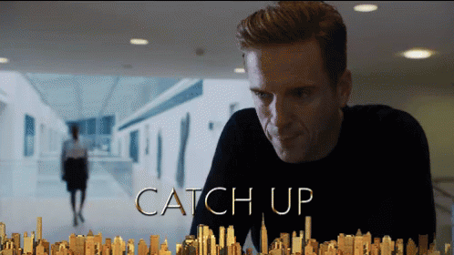 Catch Up GIF - Billions Damian Lewis Bobby Axelrod GIFs