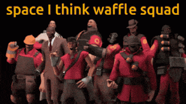 Waffle Squad Space I Think GIF - Waffle Squad Space I Think Tf2 GIFs