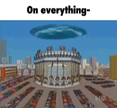 a picture of a city with the words on everything
