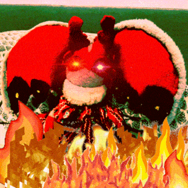 Fecto Elfilis This Is Fine GIF - Fecto Elfilis This Is Fine Kirby GIFs