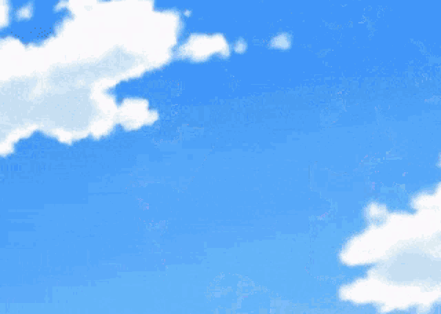 a cartoon fox is jumping in the air