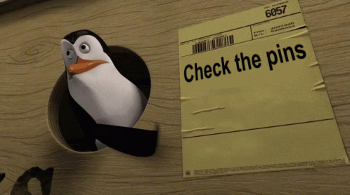 Check The Pins Kowalski GIF - Check The Pins Kowalski Penguin GIFs