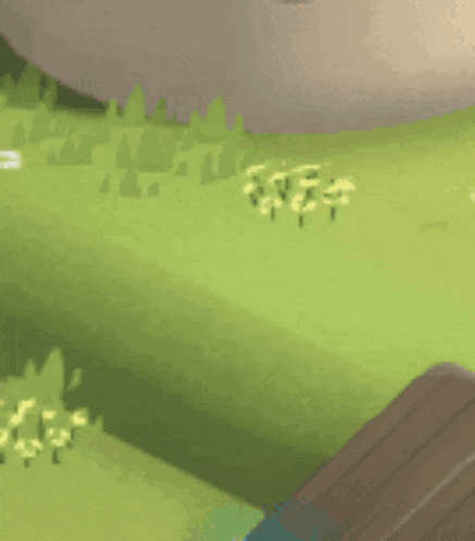 a cartoon character is holding a bow and arrow in a game