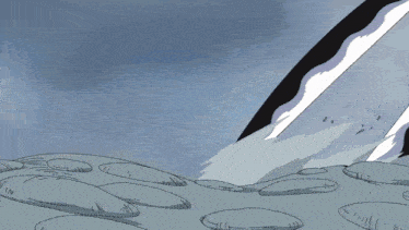 a cartoon drawing of a person with half white and half orange fur