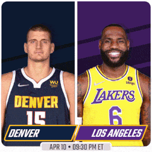 Denver Nuggets Vs. Los Angeles Lakers Pre Game GIF - Nba Basketball Nba 2021 GIFs