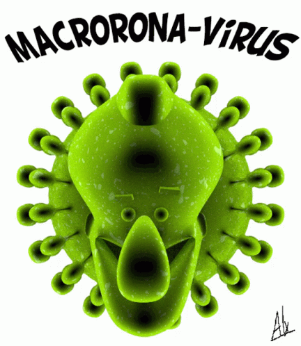 Corona Virus Macrorona Virus GIF - Corona Virus Macrorona Virus Macron GIFs