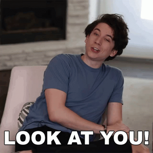 Look At You Daniel Thrasher GIF - Look At You Daniel Thrasher Someones Happy GIFs