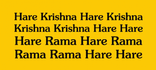 Hare Krishna Mahamantra GIF - Hare Krishna Mahamantra Hare Krishna Gif GIFs