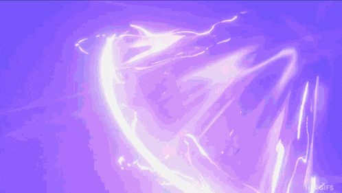 a purple background with a lightning bolt and the word gifs
