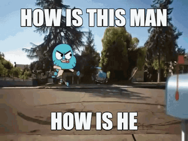 How Is This Man Amazing World Of Gumball GIF - How Is This Man Amazing World Of Gumball Richard GIFs