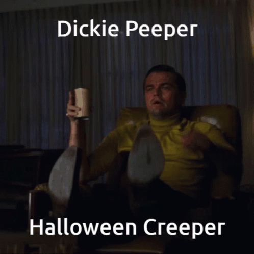 Dickie Peeper Halloween Creeper Mega64 GIF - Dickie Peeper Halloween Creeper Mega64 GIFs
