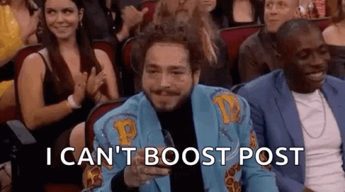 I Cant Boost Post Post Malone GIF - I Cant Boost Post Post Malone Austin Richard Post GIFs