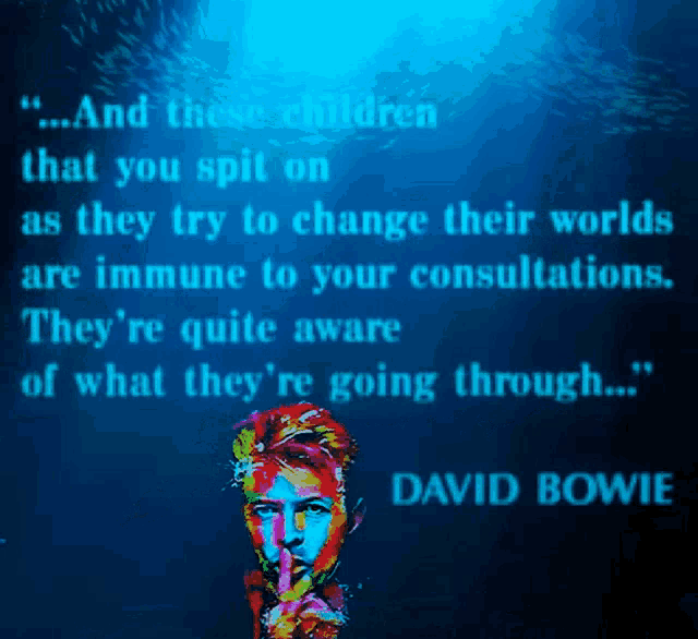 David Bowie Music GIF