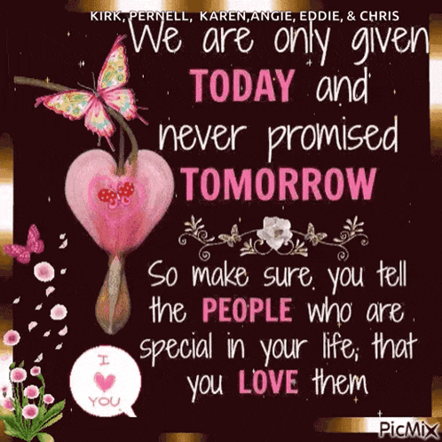 a picture of a pink heart with a butterfly on it