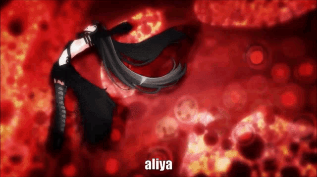 a drawing of a girl with the name aliya on the bottom