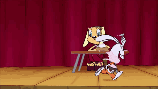 Cartoon Brandy And Mr Whiskers GIF