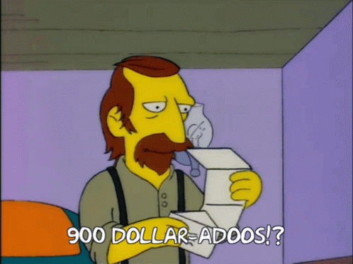 The Simpsons Tobias GIF - The Simpsons Tobias 900dollar GIFs