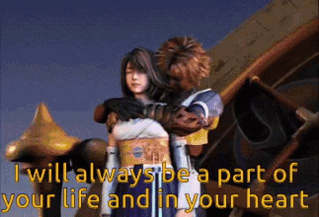 Final Fantasy X I Will Always GIF - Final Fantasy X I Will Always Part Of Your Life GIFs