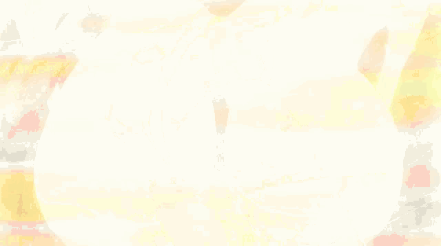 a cartoon character 's legs are glowing brightly in a glowing background