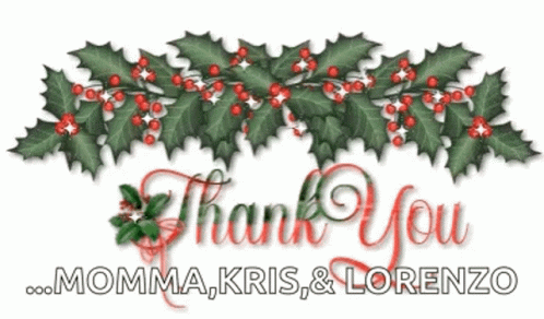 Thank You Deck The Halls GIF - Thank You Deck The Halls Holly GIFs