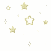a bunch of yellow stars on a white background .