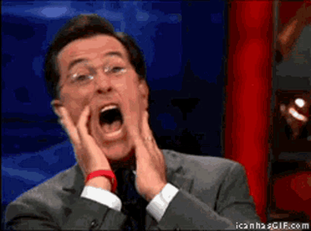 Stephen Colbert Shocked GIF - Stephen Colbert Shocked Omg GIFs