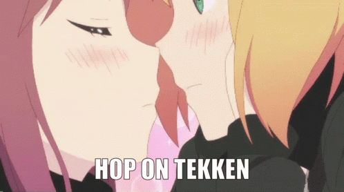Hop On Tekken Kiss GIF - Hop On Tekken Tekken Hop On GIFs