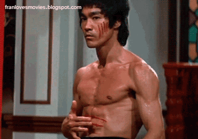 Stare Blood GIF - Stare Blood Bruce Lee GIFs