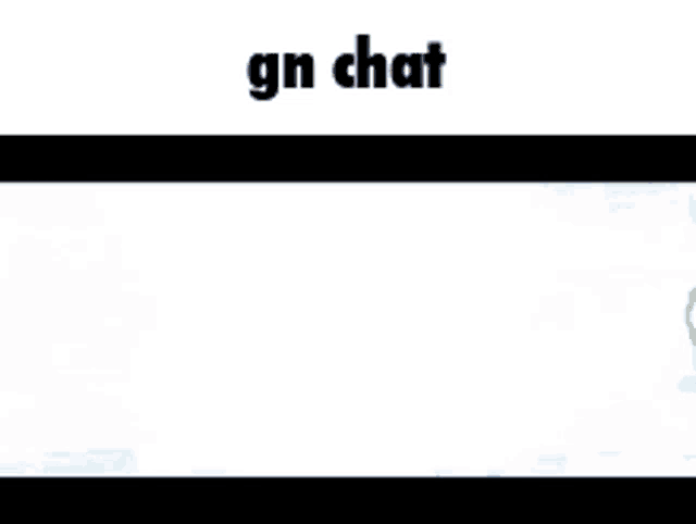 a picture of a robot with the words " gn chat " below it